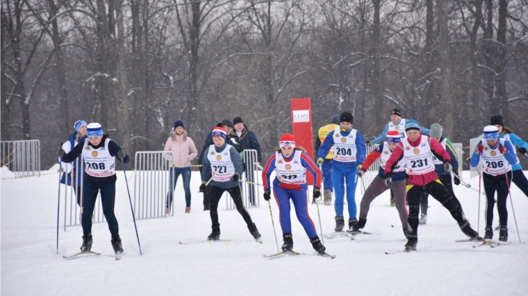 Сборная команда Яльчикского района на 9 республиканских зимних сельских играх в Чебоксарах