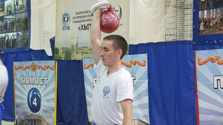 Команда гиревиков Яльчикского района - на втором месте на Кубке Чувашии по гиревому спорту