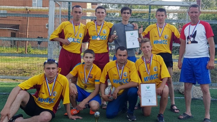 3 место на турнире по мини-футболу в городе Буинск (Татарстан)