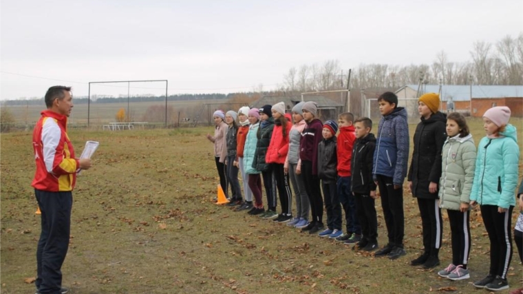 Учащиеся Кильдюшевской СОШ сдали нормативы ГТО по бегу
