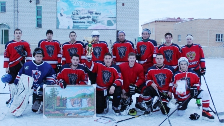 Хоккейный клуб "Лащ-Таяба" стал чемпионом Яльчикского района по хоккею 2020 года