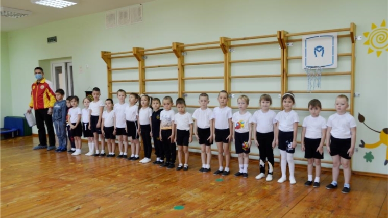 Шестилетние воспитанники детского сада "Шевле" села Яльчики влились в движение "ГТО"