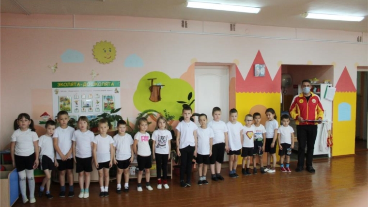 Воспитанники детского сада "Чебурашка" приняли участие в сдаче норм ГТО