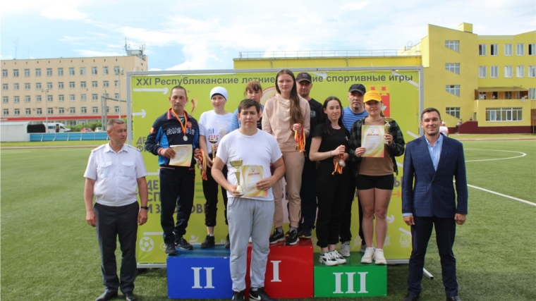 Команда Яльчикского района успешно выступила на 21 Республиканских летних сельских спортивных играх