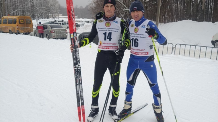 Команда Яльчикского муниципального округа заняла 6 место на чемпионате Чувашии по лыжным гонкам