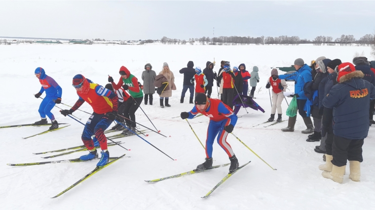 Прошло соревнование Яльчикского муниципального округа по лыжным гонкам на призы Николая Александровича Головина