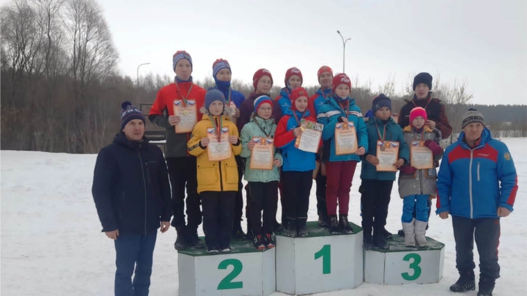 Яльчикские лыжники и лыжницы стали призерами соревнований по лыжным гонкам в Буинске