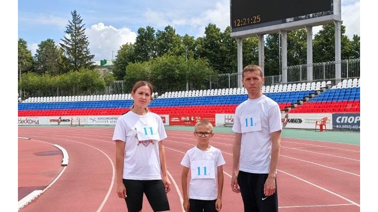 Семья Мудрецовых приняла участие на республиканском фестивале «Спортивная семья» на призы Главы Чувашской Республики